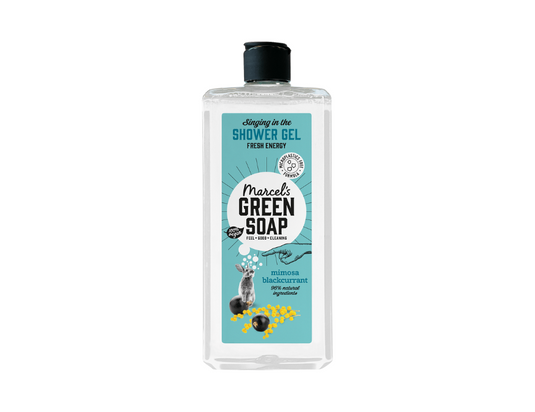 Marcel's green soap shower gel - mimosa zwarte bes - 300ml