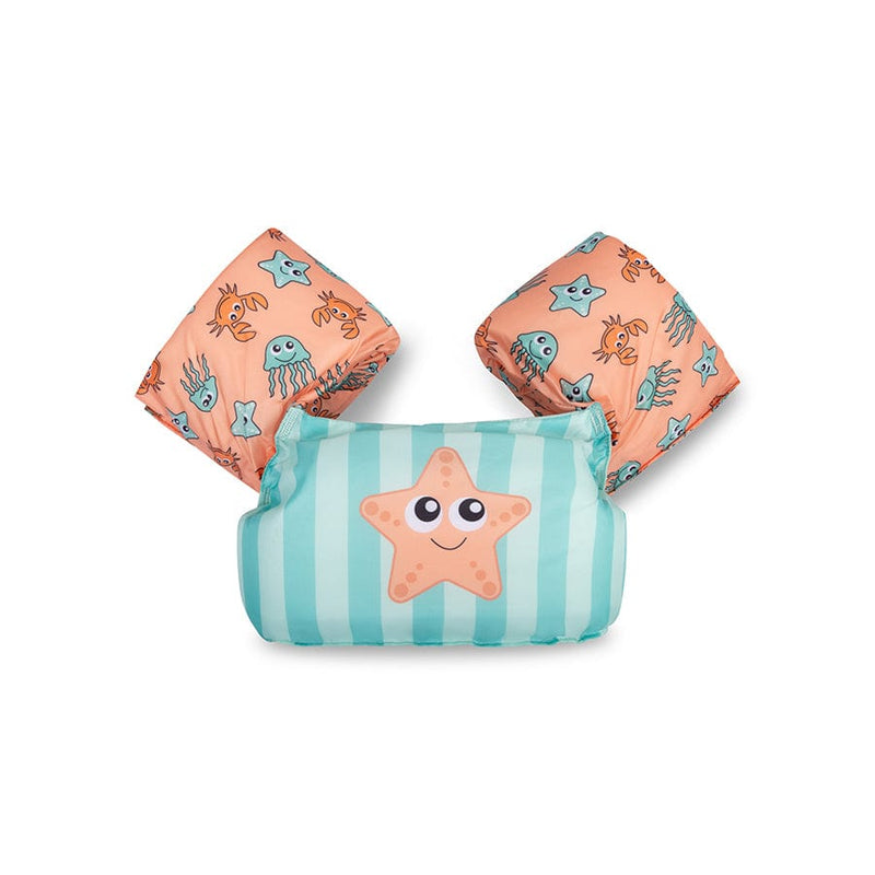 Load image into Gallery viewer, Animal bands | groen roze puddle jumper 2-6 jaar
