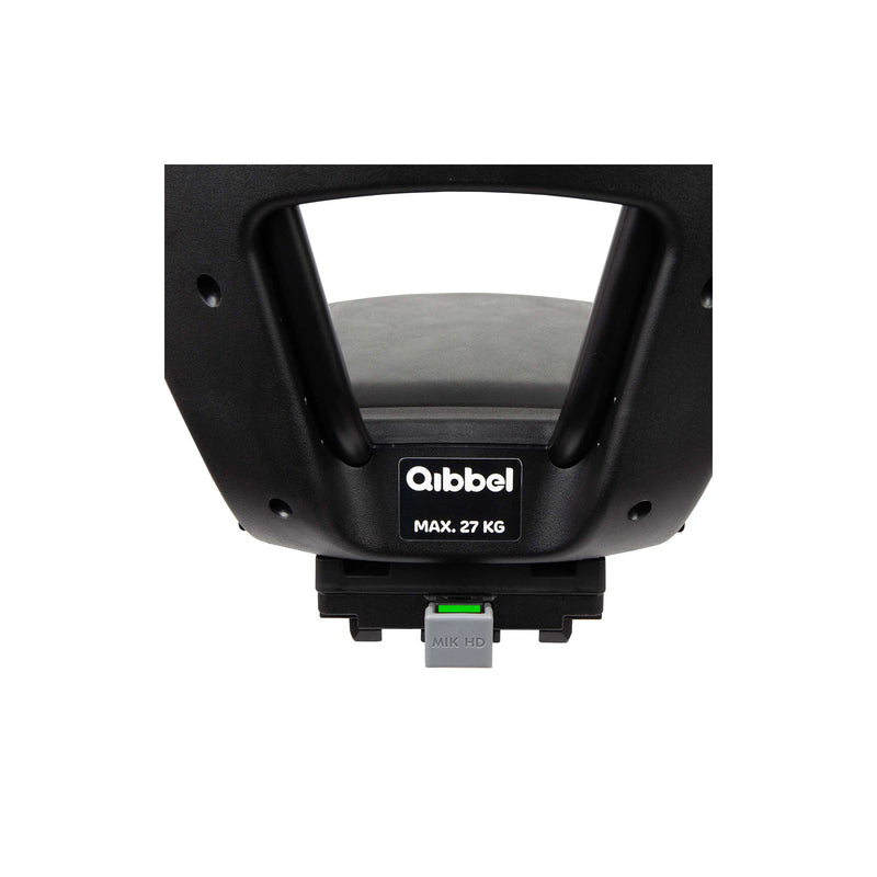 Load image into Gallery viewer, Qibbel achterzitje junior mik hd zwart compleet q350
