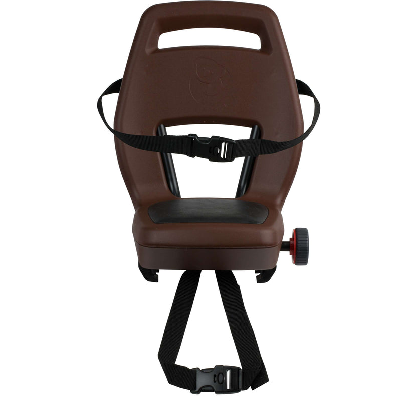 Load image into Gallery viewer, Qibbel achterzitje junior 6+ drager bev. bruin zwart
