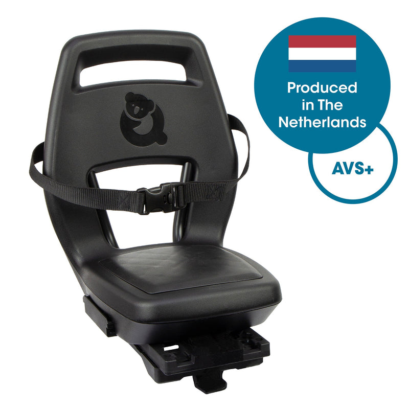 Load image into Gallery viewer, Widek b.v. qibbel q392 junior 6+ avs+ midnight black-zwart zwart inclusief voetsteunen en voetbeschermingsplaten.
