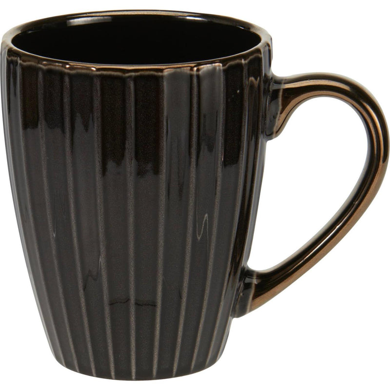 Chargez l'image dans la visionneuse de la galerie, Excellent houseware beker aardewerk 370ml zwart doos a 8 stuks
