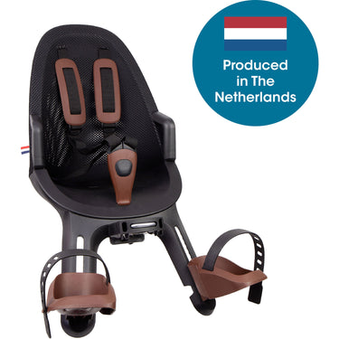 Qibbel voorzitje air zwart bruin
