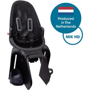 Qibbel achterzitje air mik-hd bagagedrager zwart