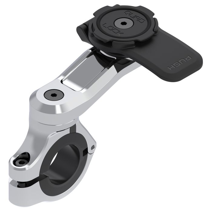 Afbeelding laden in galerijviewer, Quad lock motorcycle handlebar mount pro - chrome
