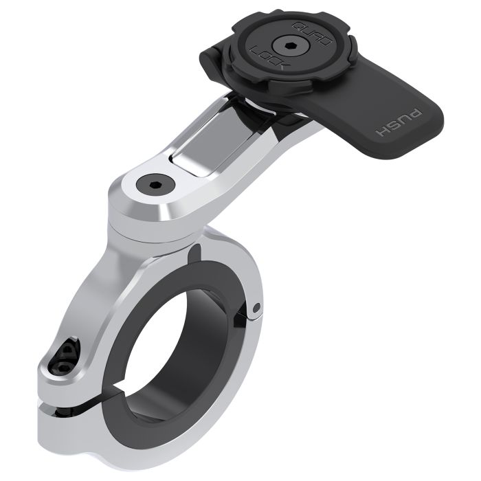 Afbeelding laden in galerijviewer, Quad lock motorcycle handlebar mount pro large - chrome
