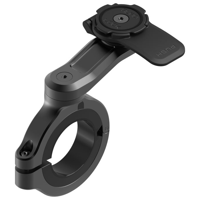Afbeelding laden in galerijviewer, Quad lock motorcycle handlebar mount pro large - black
