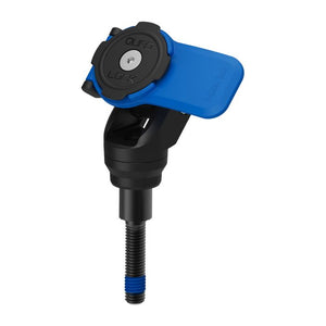 Quad lock motorcycle handlebar clamp mount