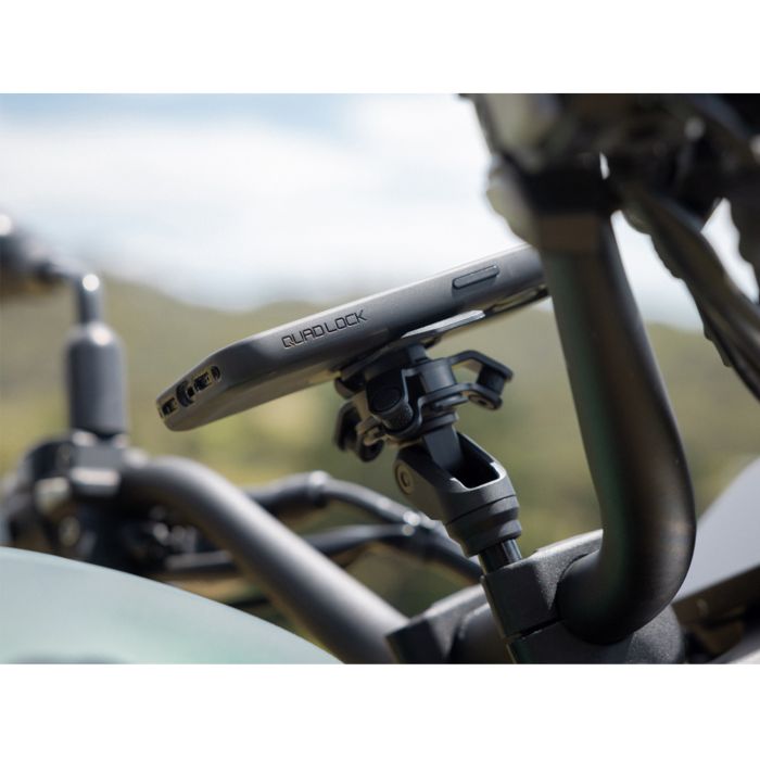 Afbeelding laden in galerijviewer, Quad lock motorcycle handlebar clamp mount pro
