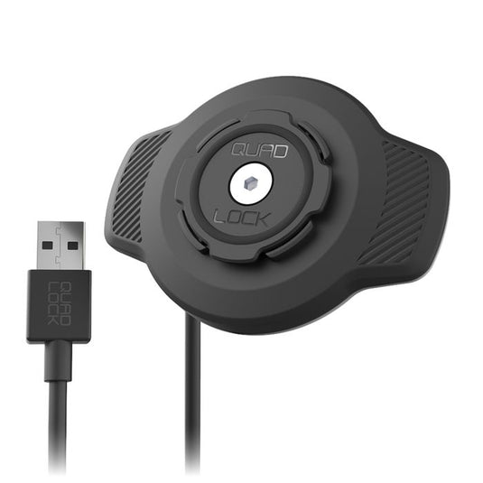 Quad lock waterproof wireless charging head - e-bike