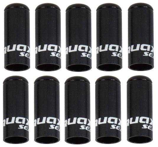 Quaxar aluminium end caps sealed 5 mm for outer brake cover (10 pieces)