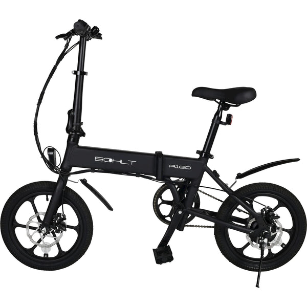 Bohlt elektrische vouwfiets R160 zwart