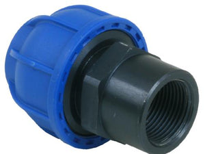 Alusic aluminium koppeling ø32mm - 1 binnendraad