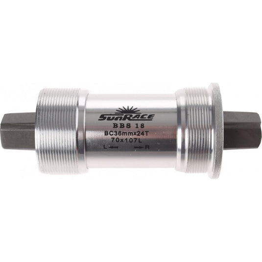 Sunrace bracketas k.lager alu-cup 107mm ital.