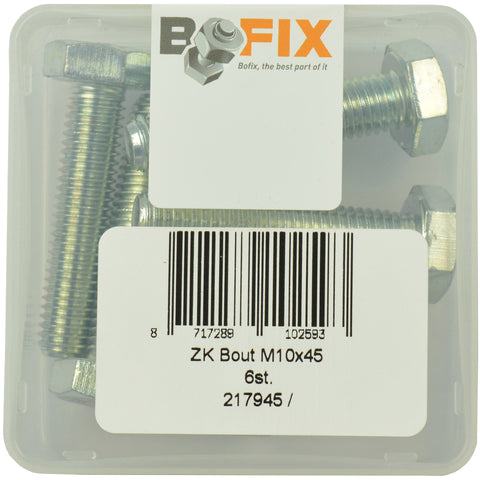 Bofix zeskantbout M10-45 (6st)