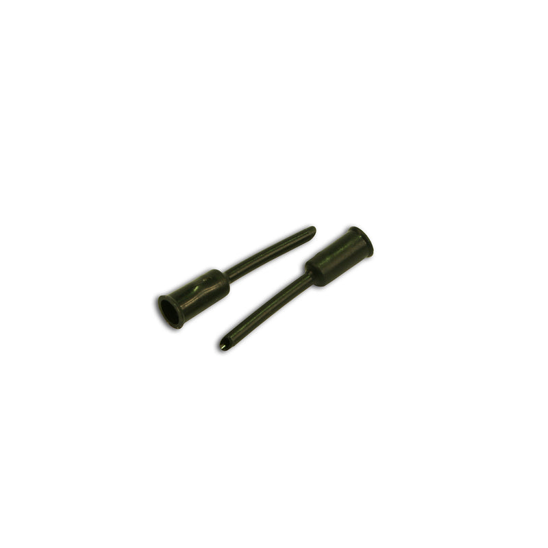 Load image into Gallery viewer, Elvedes kabelhoedje tip 5mm pvc zwart (50st)
