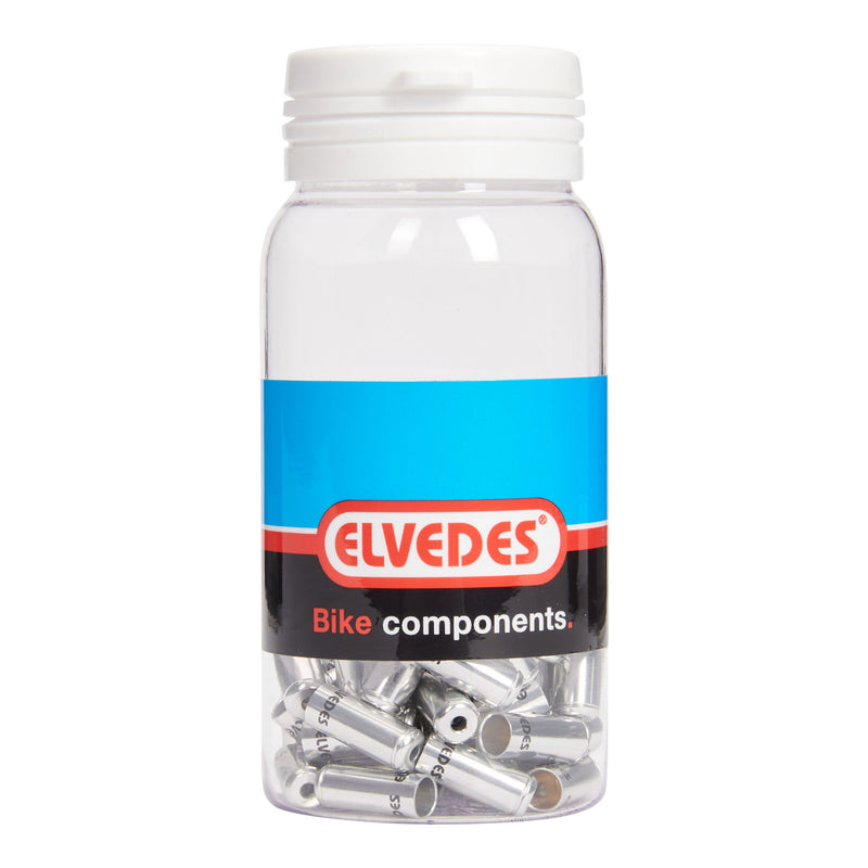 Load image into Gallery viewer, Elvedes kabelhoedje 5mm sealed zilver (50x) alum. elv2012001
