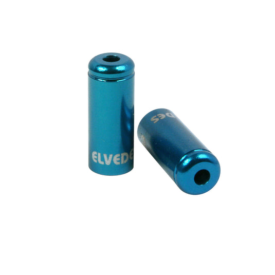 Elvedes pot kabelferrules 5.0mm | aluminium | blauw | p50