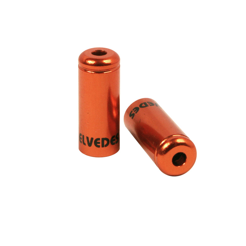 Load image into Gallery viewer, Elvedes kabelhoedje 5mm sealed alu oranje (50st)
