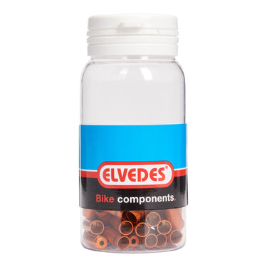 Elvedes kabelhoedje 5mm sealed alu oranje (50st)