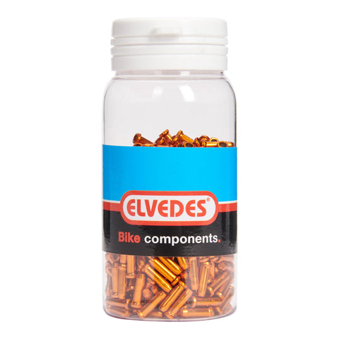 Elvedes antirafeldopjes 2,3mm oranje (500x) alum. ELV2012017