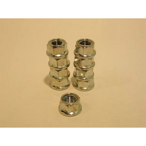 Bofix achterasmoer m16x1 borgring staal (10st)