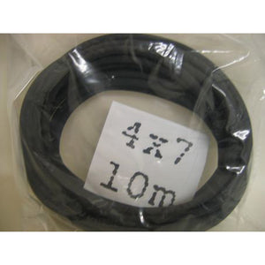 Bicy-fill benzineslang 4-7mm rubber p 10 meter