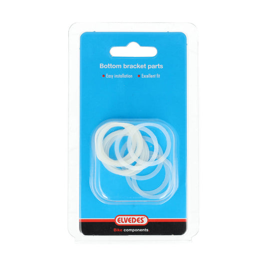 Elvedes spacer bottom bracket 30 x 24 x 0.2mm kunststof p 20