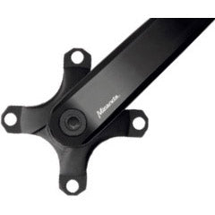 Buzaglo miranda delta crankstel z blad bcd104 gates, 170mm,mat-zwart