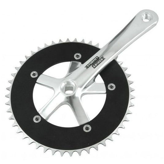 Sturmeyarcher sturmey archer crankstel zilv. 1 8 42t 170mm fct22 (sa)