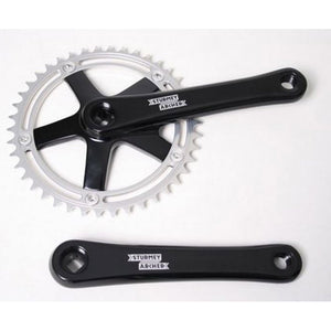 Sturmeyarcher sturmey archer crankstel zwart 42t 170mm fct62 (sa)