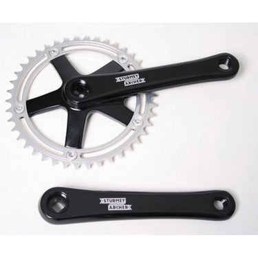 Sturmeyarcher sturmey archer crankstel zwart 42t 170mm fct62 (sa)
