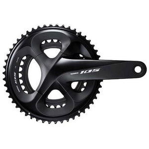 Shimano crankstel 105 11v 36 52t 175mm zwart oem