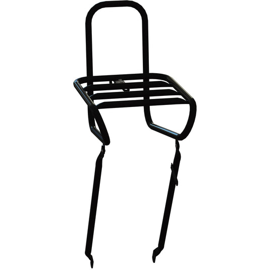 Voordrager Steco smooth zwart 25cm