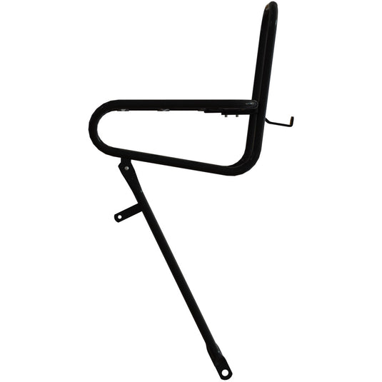 Voordrager Steco smooth zwart 25cm