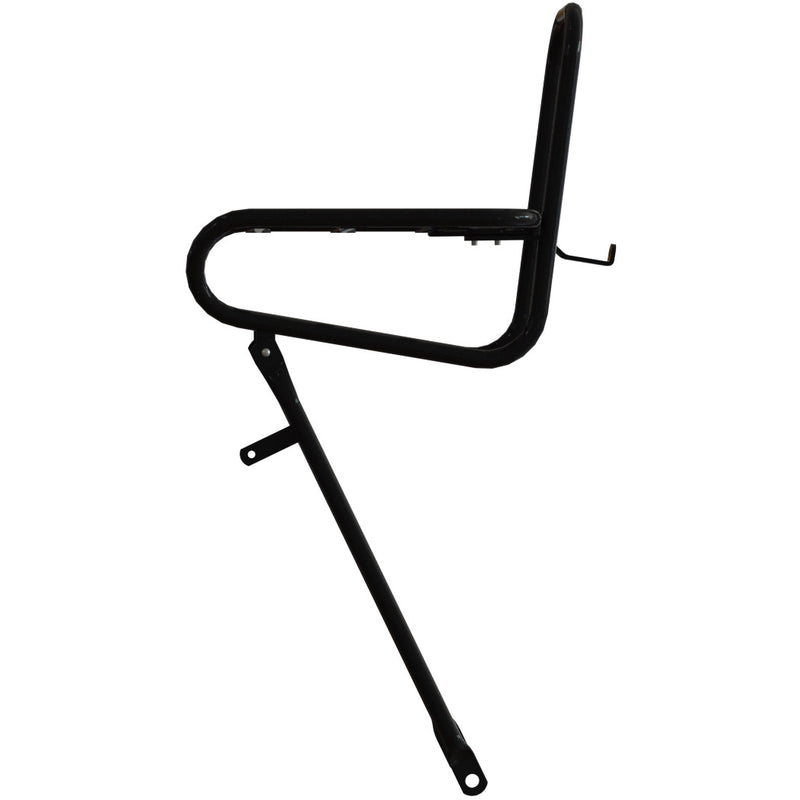 Load image into Gallery viewer, Steco voordrager smooth 25cm kroonbout mat zwart
