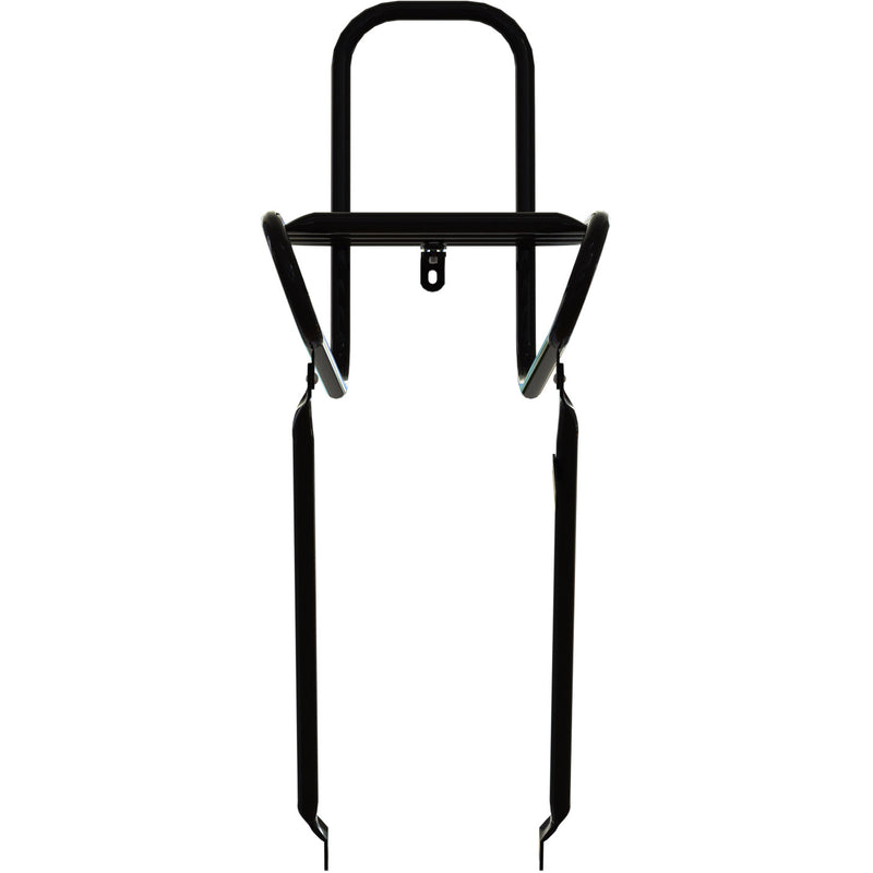 Chargez l'image dans la visionneuse de la galerie, Steco voordrager smooth 25cm kroonbout mat zwart
