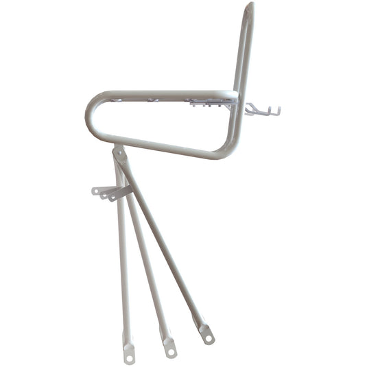 Steco smooth voordrager 25cm kroonboutmontage wit
