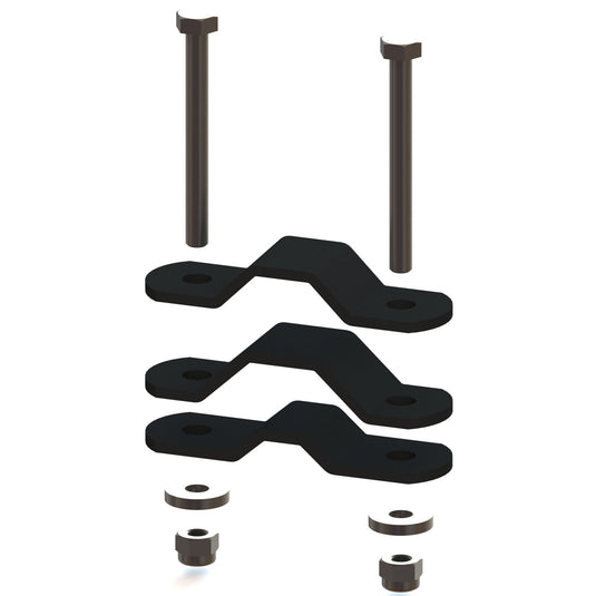 Steco voetrusten buisbevestiging