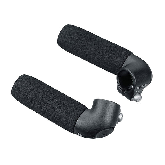 Ergotec bar-ends evo touring maat s niet-verstelbaar alu zwart