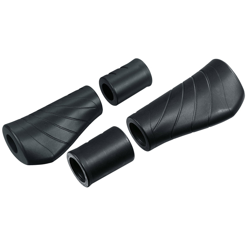 Load image into Gallery viewer, Ergotec Set Handvatten Reno 92+43mm 92+43mm zwart
