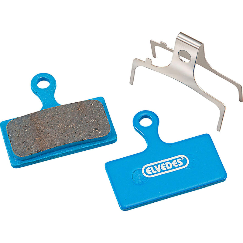 Load image into Gallery viewer, Schijfremblokset Elvedes organisch Shimano BR-M666, M785, M985, M988, R785, RS785 (1 paar)

