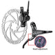 Zoom schijfrem-set hydro rechts hb-875 1800mm
