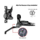 Tektro hd-e350 hydraulische schijfremset rh + sensorkabel 1800mm zwart