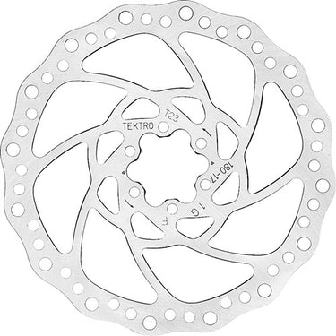 Tektro remschijf 6-bouts 180mm 2.3mm bakfiets