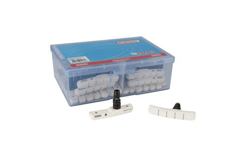 Laden Sie das Bild in Galerie -Viewer, Remblokset Elvedes V-brake 72 mm - wit (25 paar)
