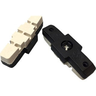 Cargue la imagen en el visor de la galería, remblokken Magura HS11 HS33 wit zwart 1 paar
