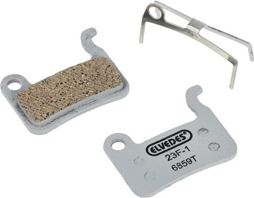 Load image into Gallery viewer, Elvedes schijfremblokset - shimano - organische compound (resin) - 1 paar

