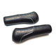 Gazelle handvatset hybride met zilveren bies 132 132mm zwart