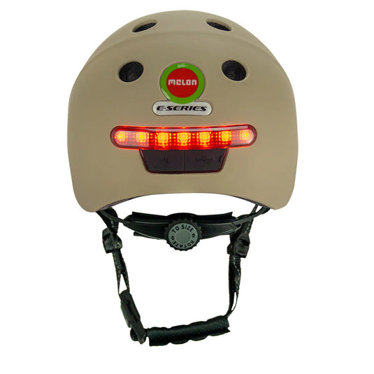 Melon helm met verlichting e-series moonlight xl-xxl